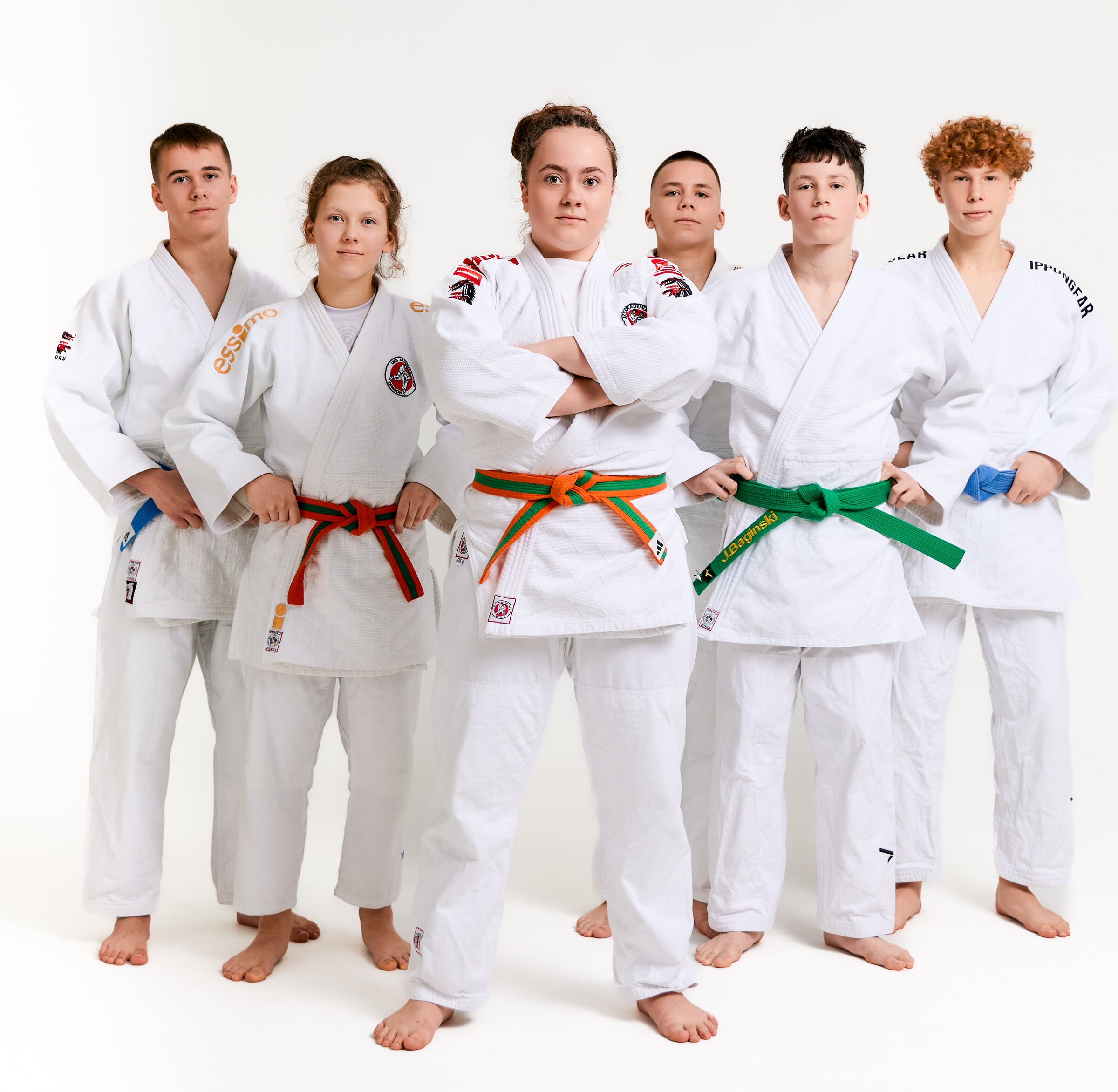 Zawodnicy Akademii Judo Dragon